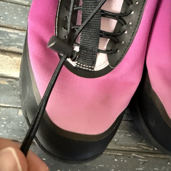 Clove Aeros Pink Black Nursing Shoes Women's Sz 8.5 Comfort Healthcare Sneakers - Picture 9 of 9